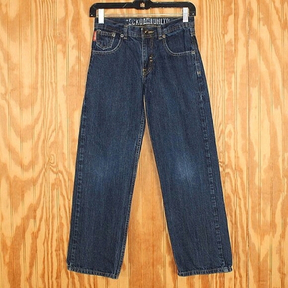 Ecko Unltd. Blue Wash Jeans - Youth Size 12 - Picture 1 of 13